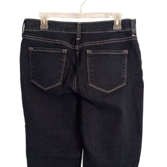 NYDJ Size 8 Jeans Womens Dark Wash Straight Leg USA Lift Tuck Stretch - Picture 6 of 12